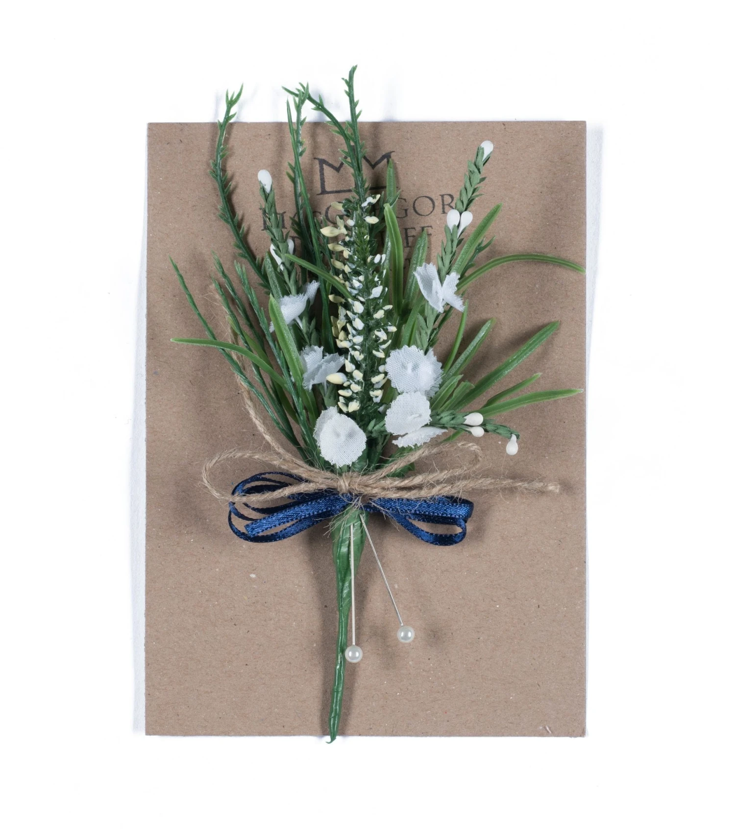 White Heather Buttonhole 3 White Heather Buttonhole