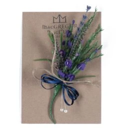 Purple Heather Buttonhole