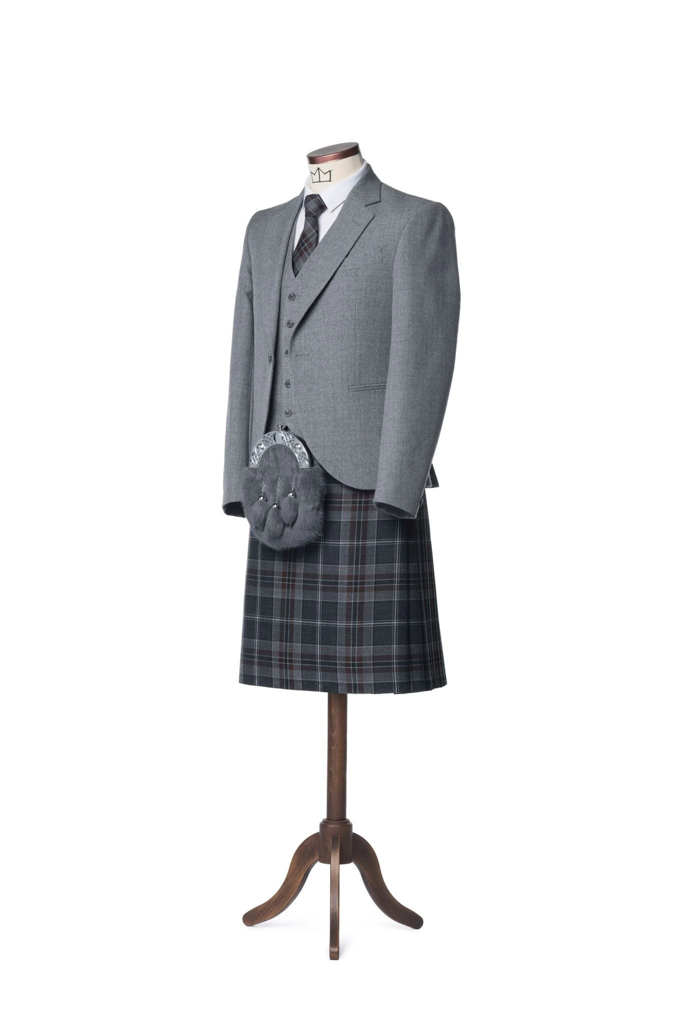 Lomond Grey Tweed Kilt Outfit 5 Lomond Grey Tweed Kilt Outfit - Image 3