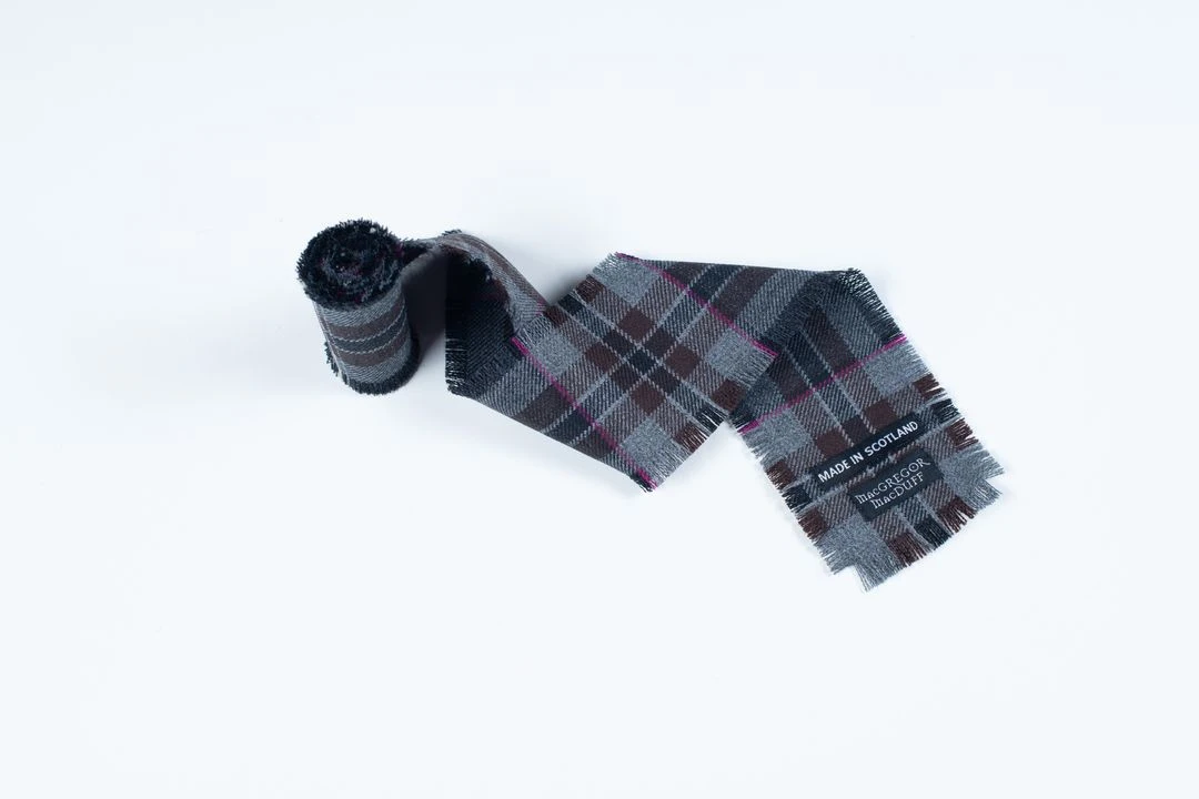 MacGregor And MacDuff Exclusive Mist Tartan Handfasting Ribbons 4 MacGregor And MacDuff Exclusive Mist Tartan Handfasting Ribbons - Image 2
