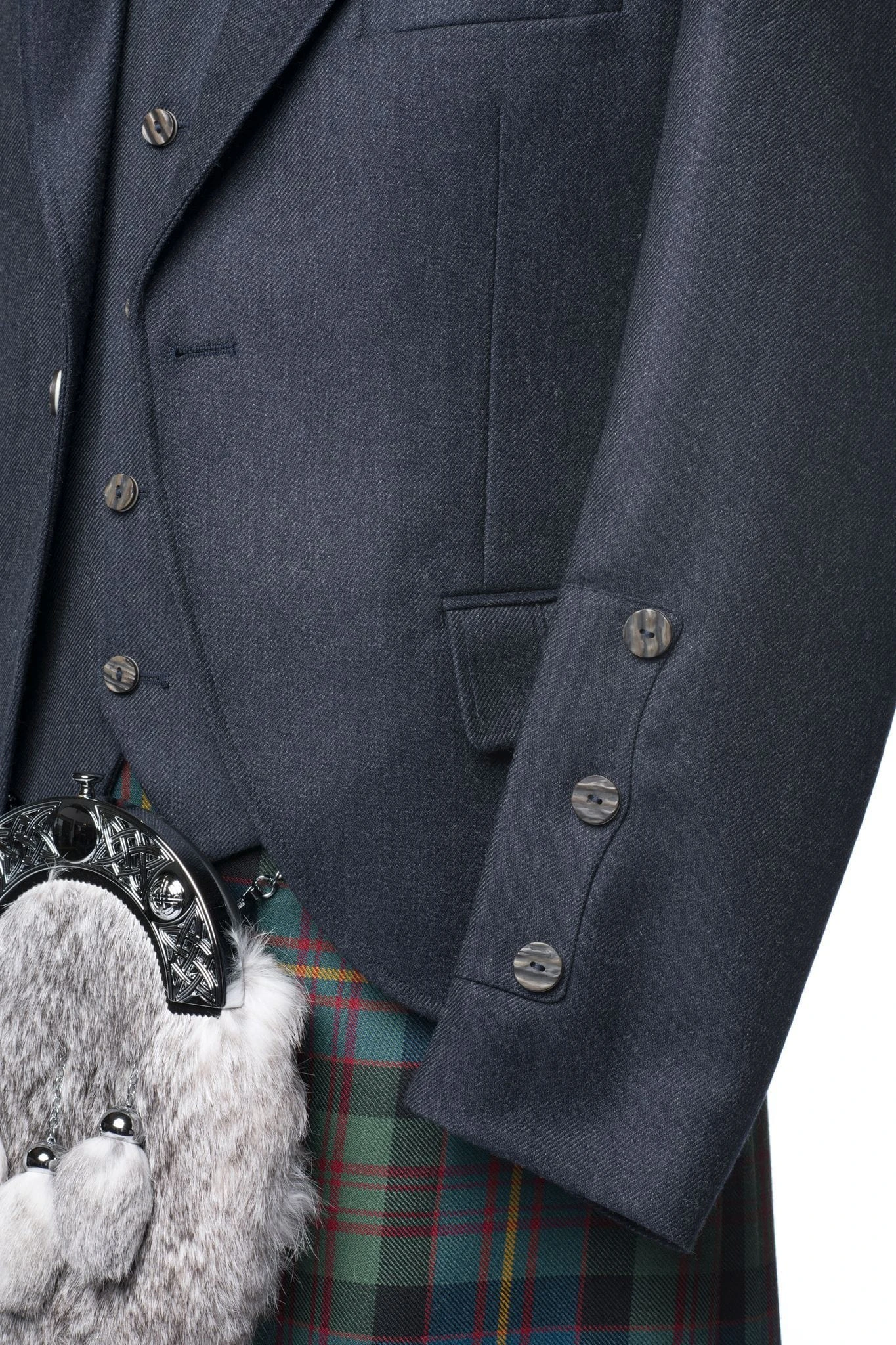 Navy Clunie Tweed Outfit 7 Navy Clunie Tweed Outfit - Image 5