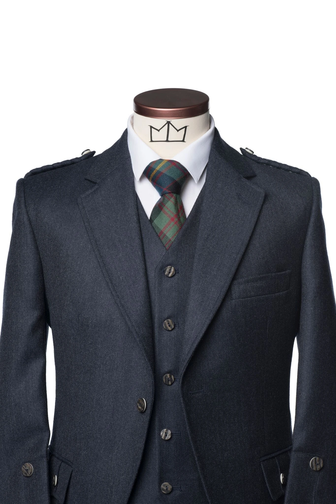 Navy Clunie Tweed Outfit 8 Navy Clunie Tweed Outfit - Image 6