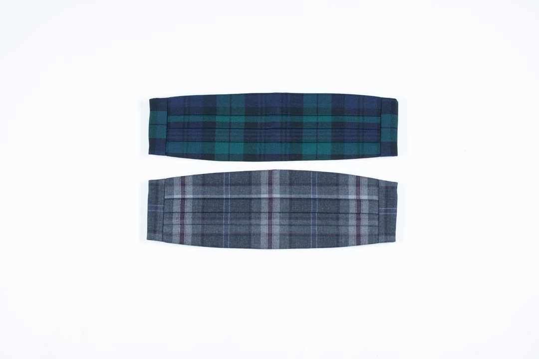Tartan Cummerbund - Choose Your Tartan 4 Tartan Cummerbund - Choose Your Tartan - Image 2
