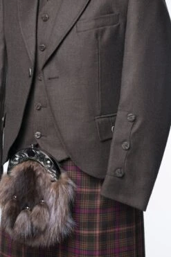 Brown Tweed Kilt Outfit -Scottish Clothing Store 039