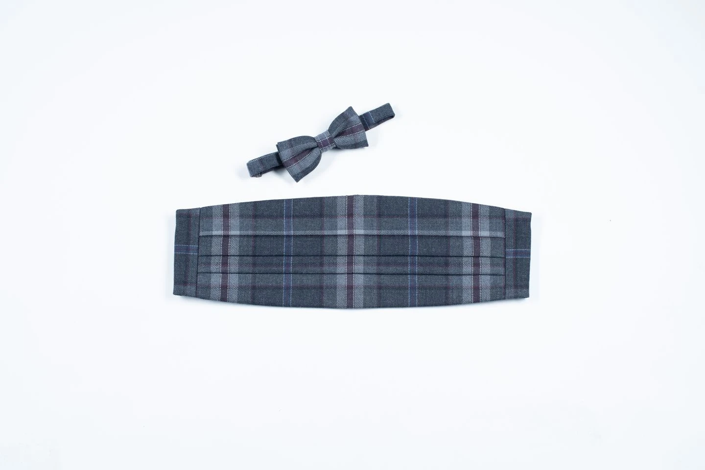 Tartan Cummerbund And Tartan Bow Tie Bundle 5 Tartan Cummerbund And Tartan Bow Tie Bundle - Image 3