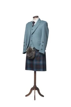Lovat Blue Tweed Kilt Outfit -Scottish Clothing Store 043