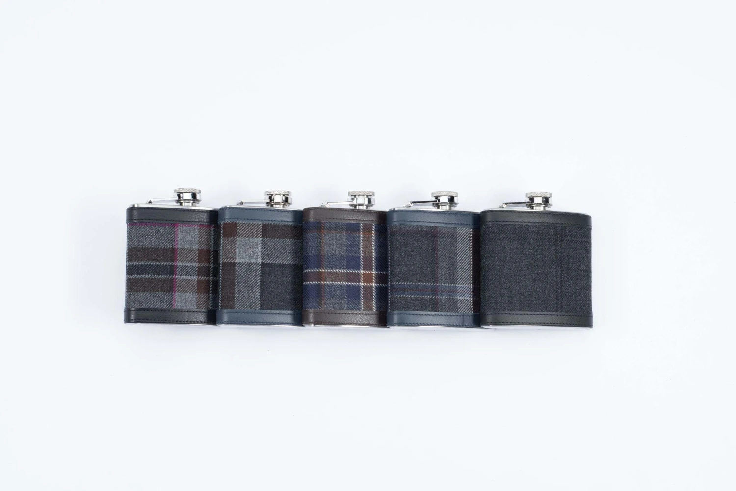 Mist Tartan Hip Flask 16 Mist Tartan Hip Flask - Image 14