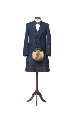 Arran Navy Tweed Kilt Outfit 16 Arran Navy Tweed Kilt Outfit -Scottish Clothing Store 067