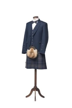 Arran Navy Tweed Kilt Outfit 17 Arran Navy Tweed Kilt Outfit -Scottish Clothing Store 068