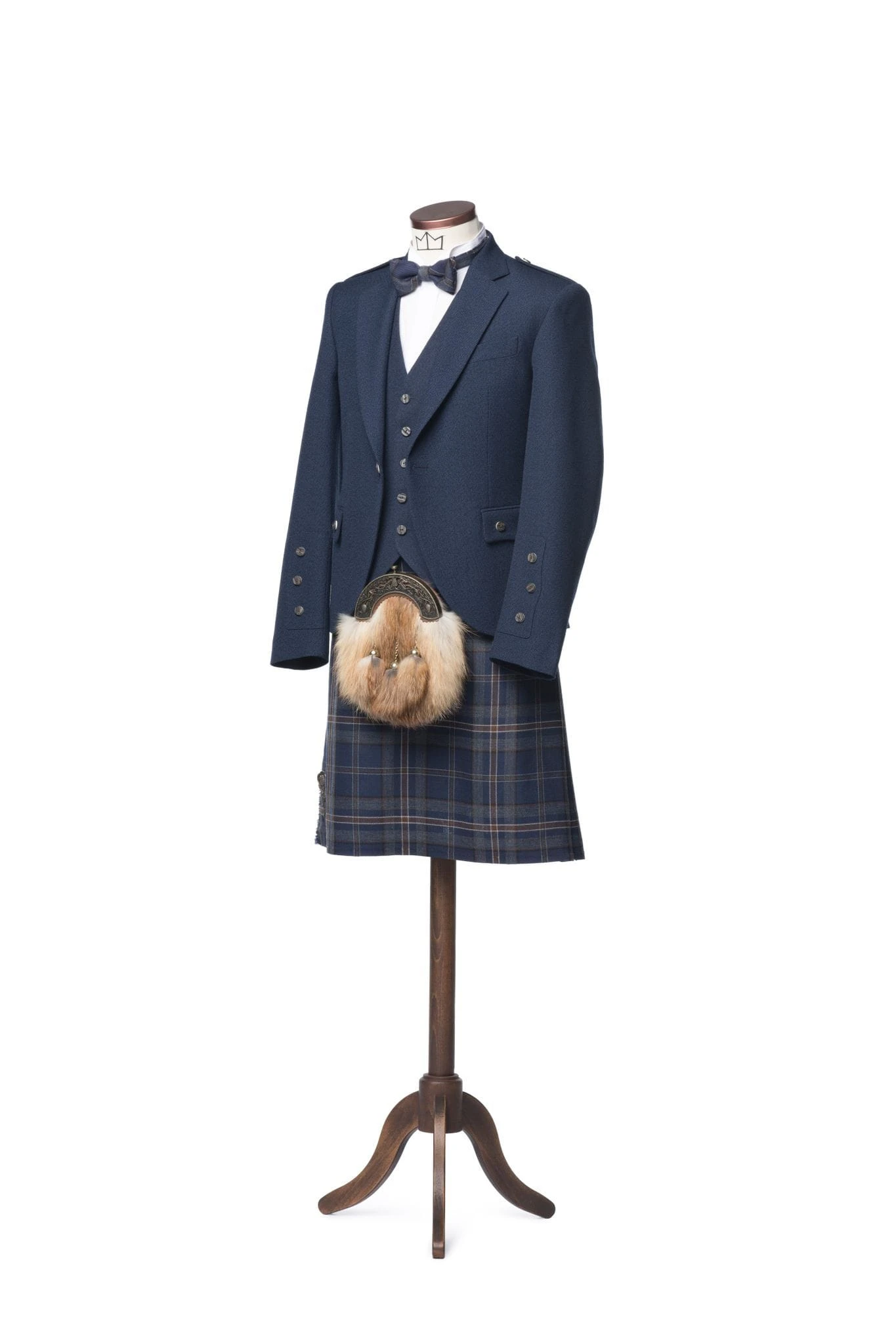Arran Navy Tweed Kilt Outfit 6 Arran Navy Tweed Kilt Outfit - Image 4