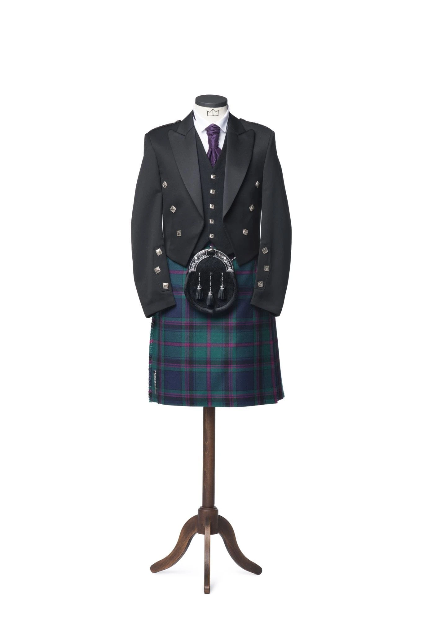 Prince Charlie Kilt Outfit With 5 Button Waistcoat 4 Prince Charlie Kilt Outfit With 5 Button Waistcoat - Image 2