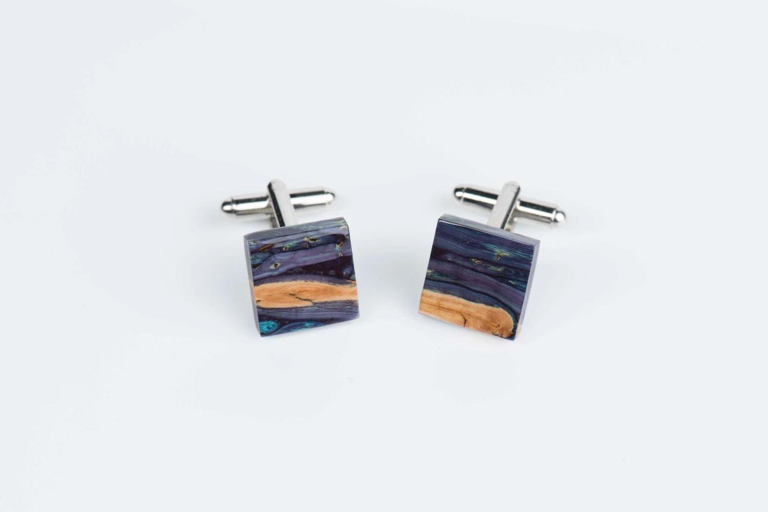 Heathergem Dyed Cufflinks 6 Heathergem Dyed Cufflinks - Image 4