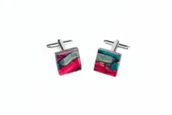 Heathergem Dyed Cufflinks