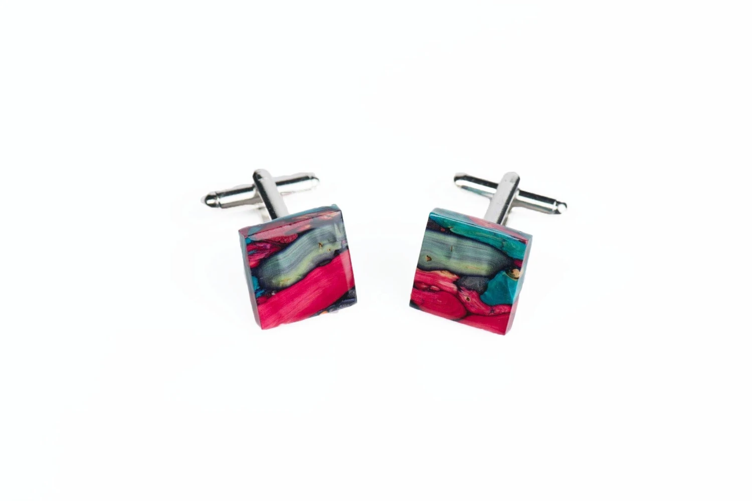 Heathergem Dyed Cufflinks 3 Heathergem Dyed Cufflinks
