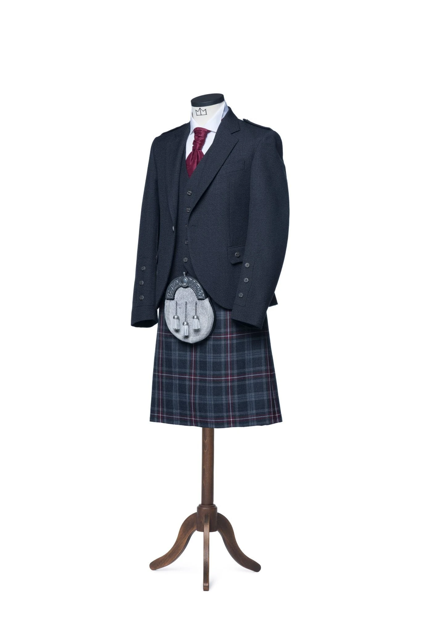 Oban Grey Tweed Kilt Outfit 6 Oban Grey Tweed Kilt Outfit - Image 4