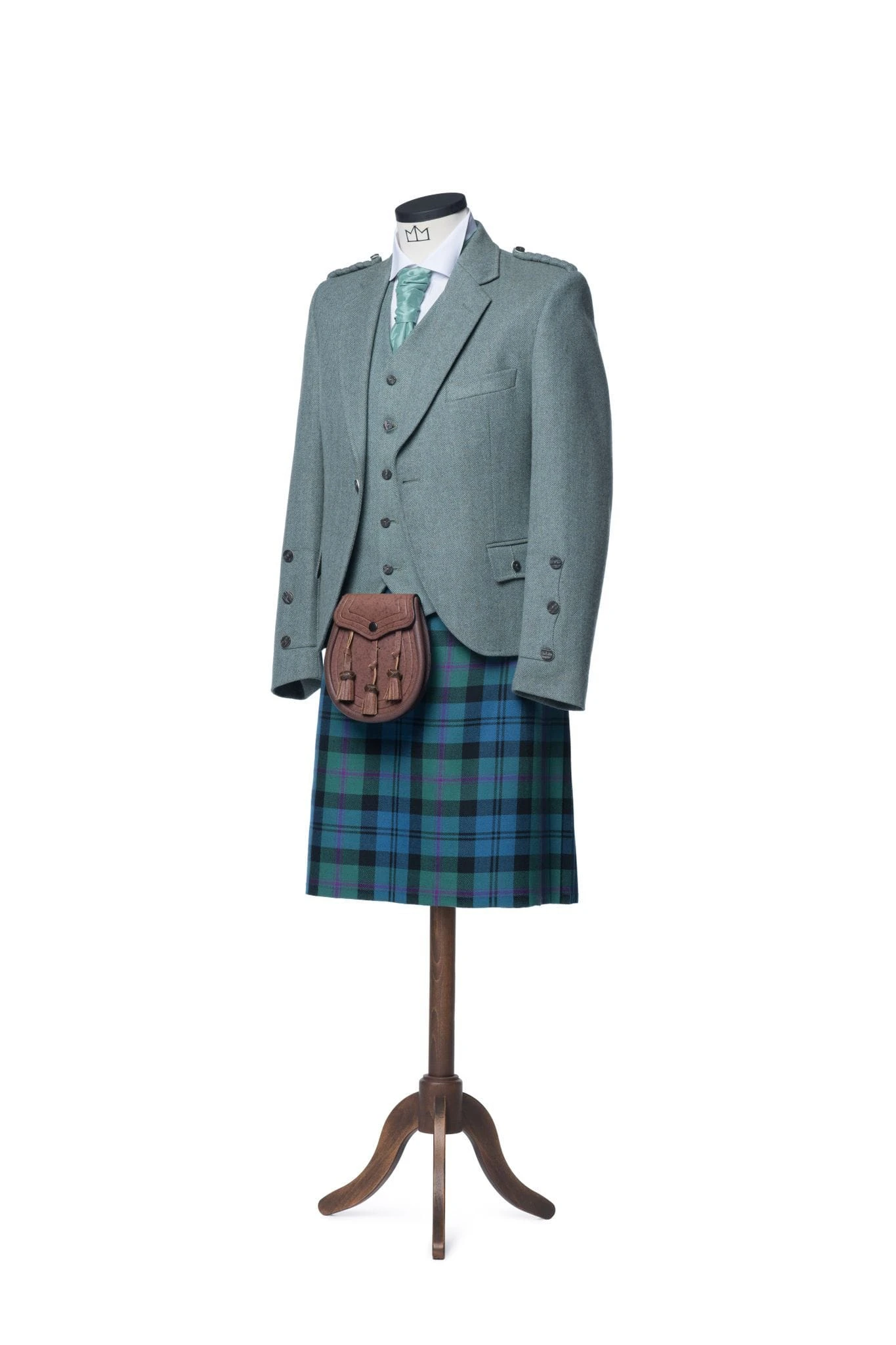 Lovat Green Tweed Kilt Outfit 5 Lovat Green Tweed Kilt Outfit - Image 3