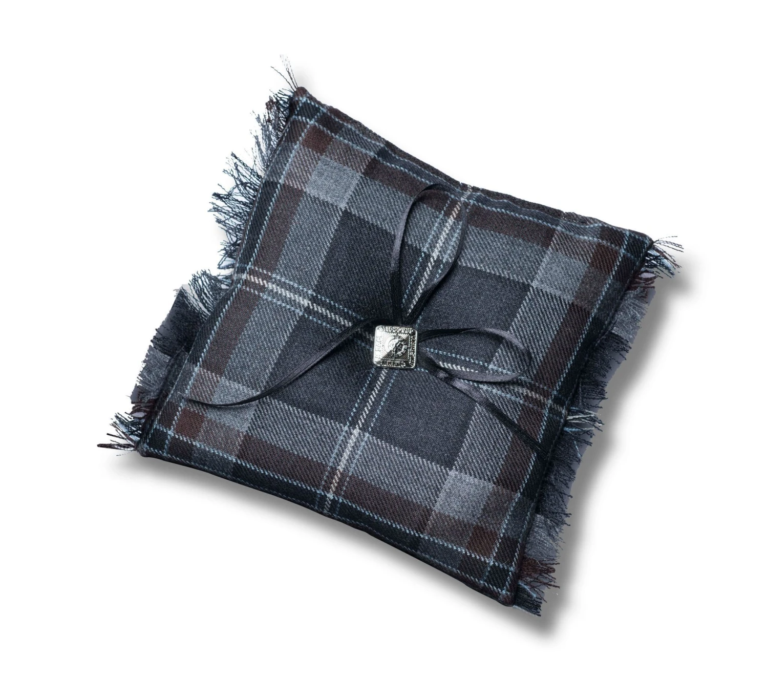 Tartan Wedding Ring Cushion 3 Tartan Wedding Ring Cushion