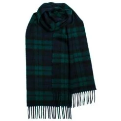 DeLuxe Cashmere Scarf 21 DeLuxe Cashmere Scarf -Scottish Clothing Store 2123a blw m blackwatch modern cashmere scarf 2019 72dpi rgb
