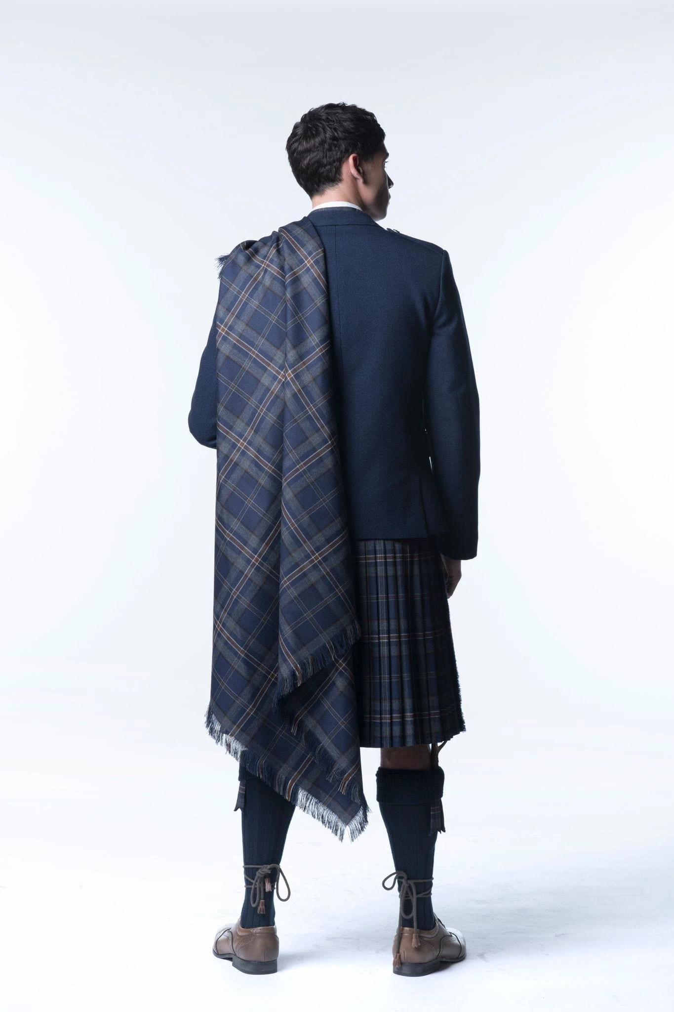 Exclusive Mist Tartan Fly Plaid 4 Exclusive Mist Tartan Fly Plaid - Image 2