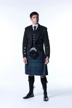 Prince Charlie Kilt Outfit With 5 Button Waistcoat