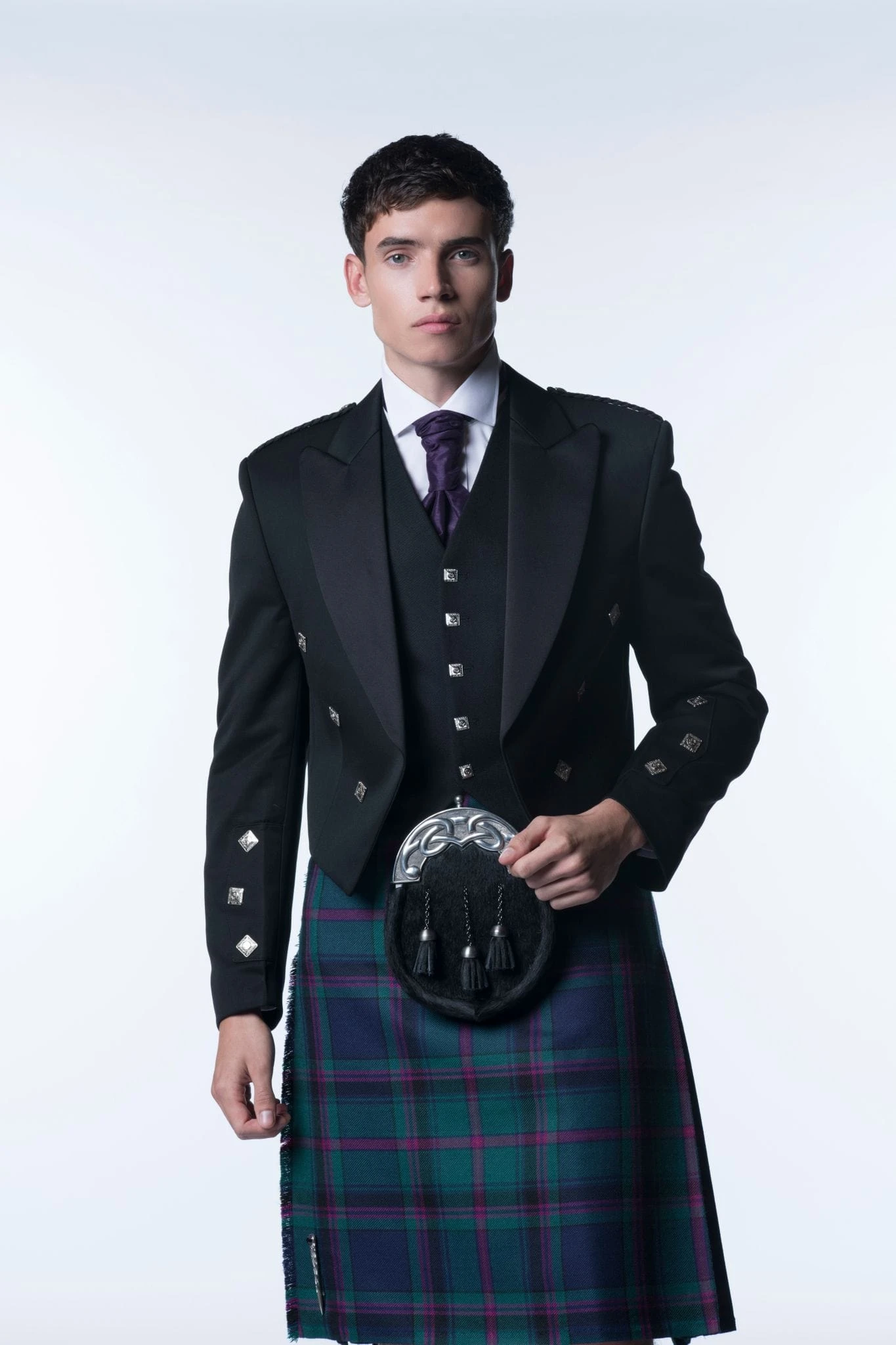 Prince Charlie Kilt Jacket And 5 Button Waistcoat 3 Prince Charlie Kilt Jacket And 5 Button Waistcoat