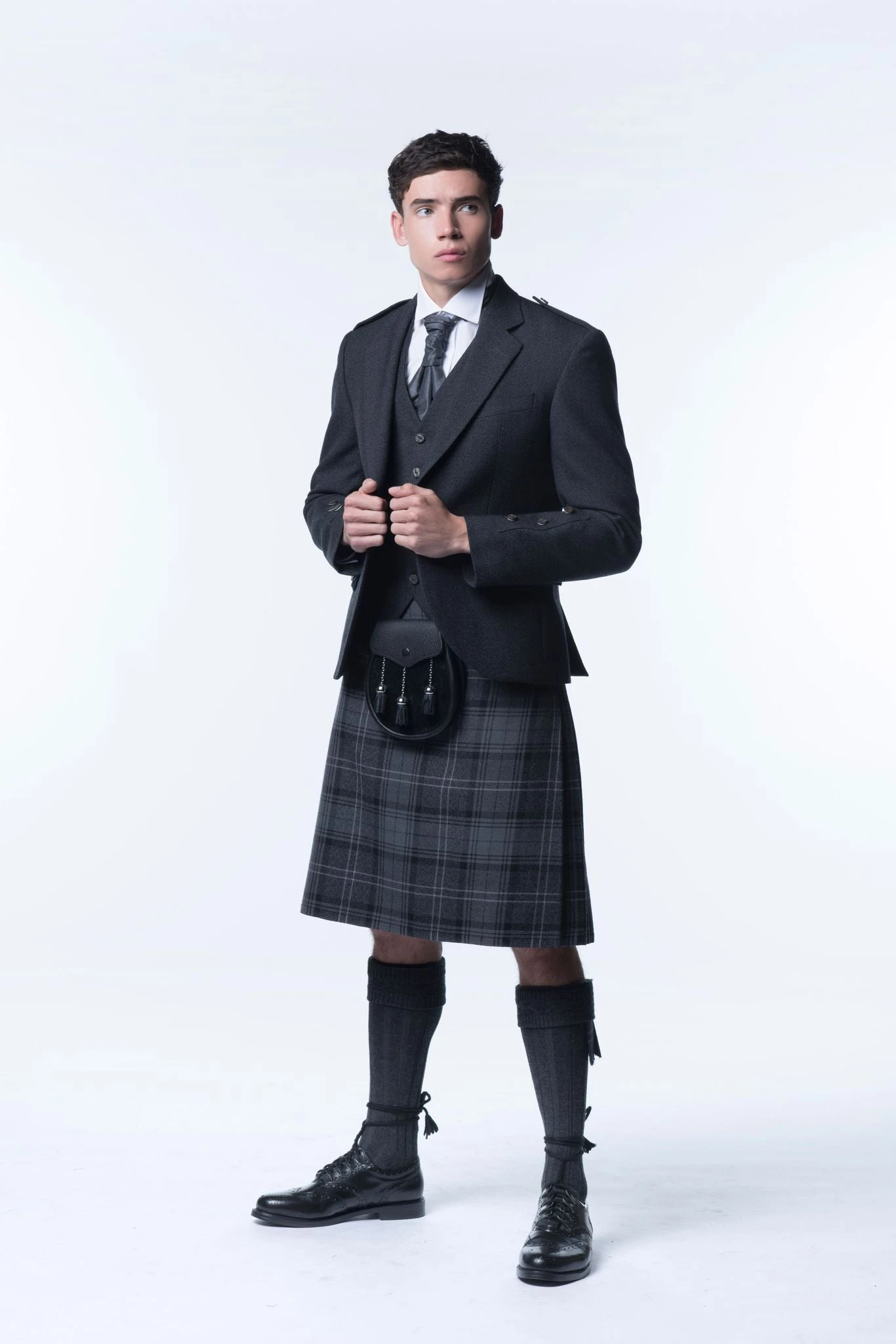 Starter Oban Tweed Kilt Outfit 3 Starter Oban Tweed Kilt Outfit