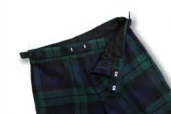 Ready To Wear Black Watch Tartan Trousers 11 Ready To Wear Black Watch Tartan Trousers -Scottish Clothing Store BlackWatchTrousersButtonsResized