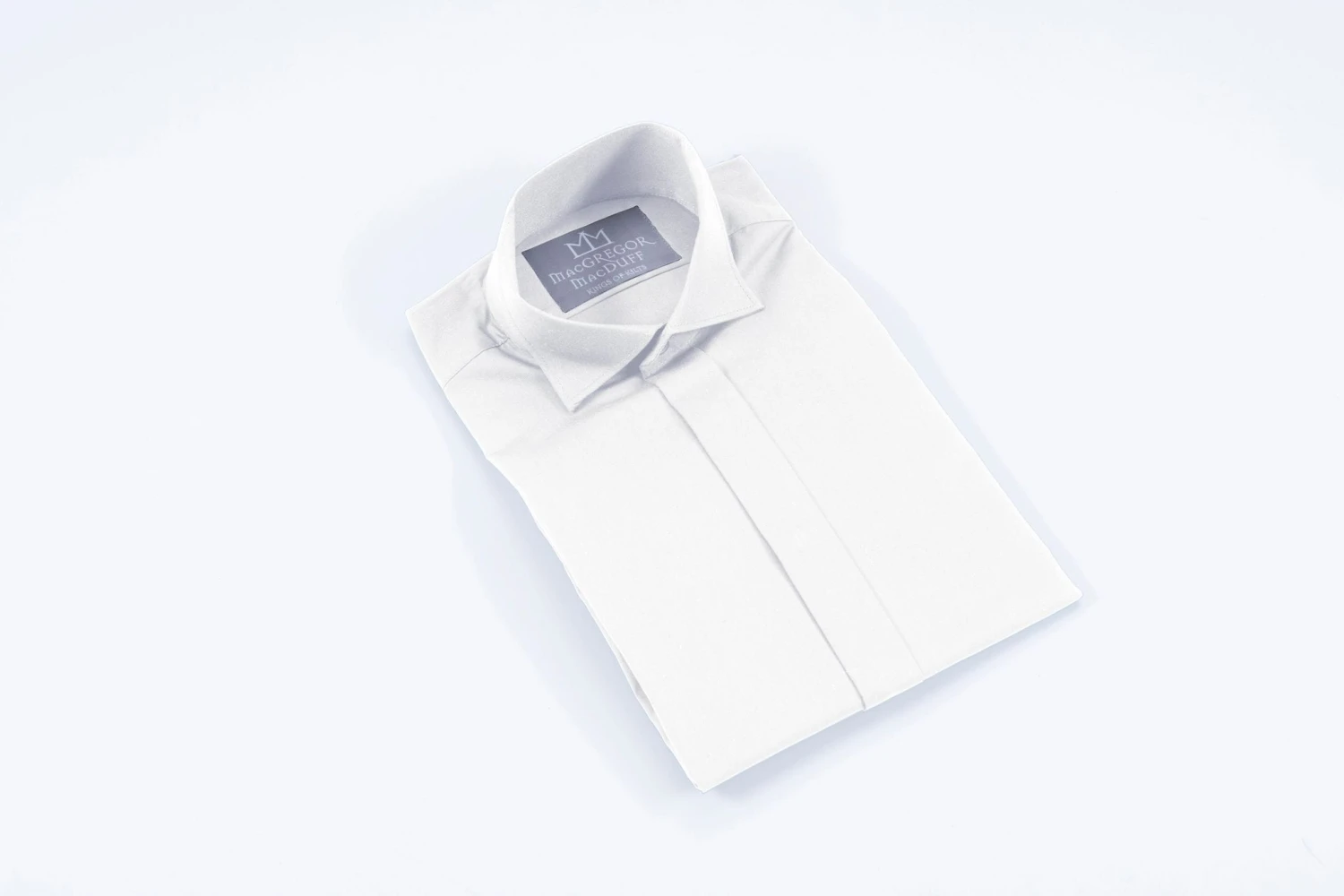 White Swept Shirt - Single Cuff 3 White Swept Shirt - Single Cuff