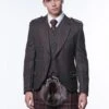Brown Tweed Kilt Jacket And Waistcoat 2 Brown Tweed Kilt Jacket And Waistcoat -Scottish Clothing Store Brown Tweed Jacket and Waistcoat