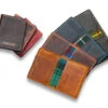 Tartan Lined Leather Wallet - Choose From 4,000 Tartans