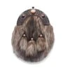 Racoon Dress Sporran With Copper Cut-Out Celtic Cantle (WES) 1 Racoon Dress Sporran With Copper Cut-Out Celtic Cantle (WES) -Scottish Clothing Store EW3K COPPER CANTLE RACOON FUR 315 WES