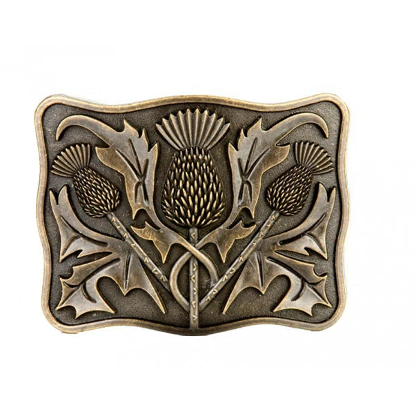 Antique Thistle Buckle (NOR) 4 Antique Thistle Buckle (NOR) - Image 2