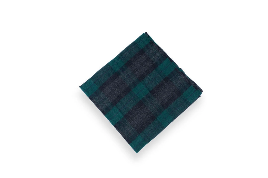 Black Watch Lambswool Scarf 4 Black Watch Lambswool Scarf - Image 2