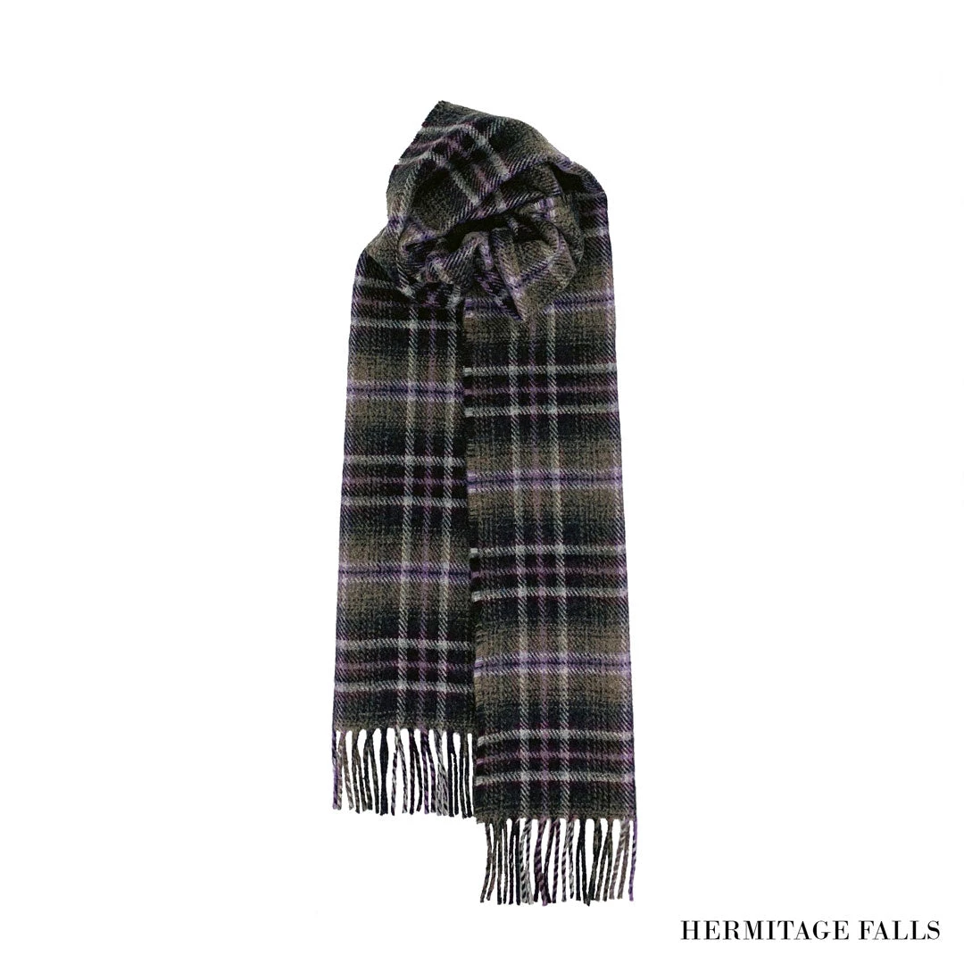 Contemporary Tartan Lambswool Scarf 5 Contemporary Tartan Lambswool Scarf - Image 3