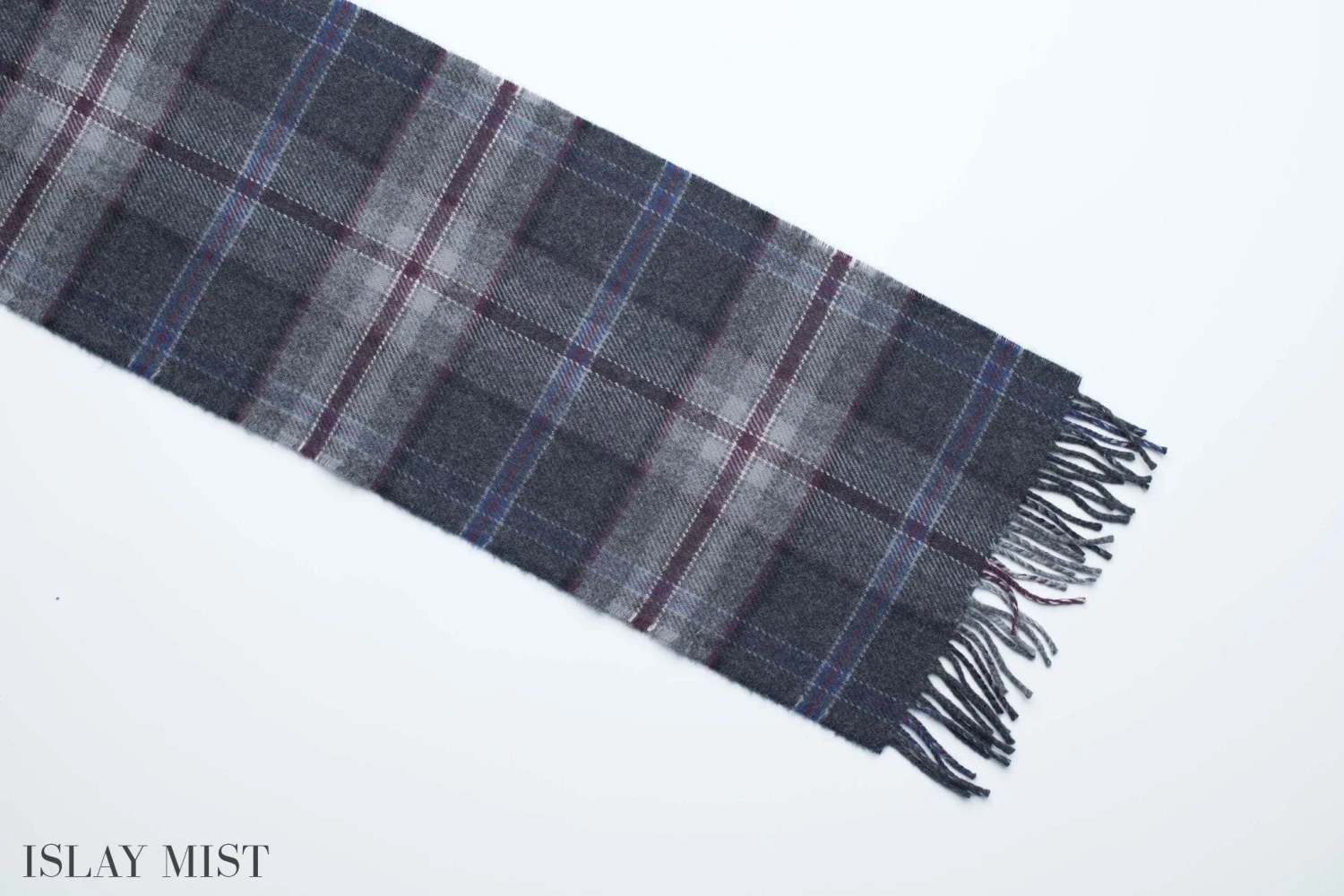 Exclusive Mist Range Lambswool Tartan Scarf 7 Exclusive Mist Range Lambswool Tartan Scarf - Image 5