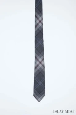 Exclusive Mist Tartan Tie -Scottish Clothing Store ISLAY TIE