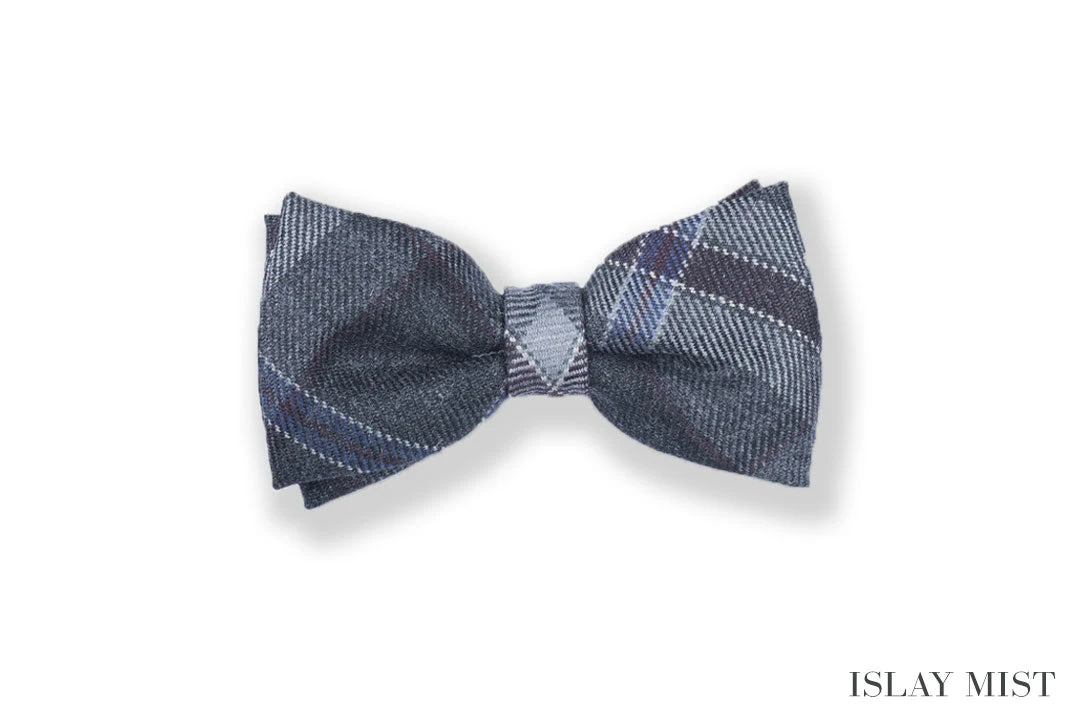 Exclusive Mist Tartan Bow Tie 6 Exclusive Mist Tartan Bow Tie - Image 4