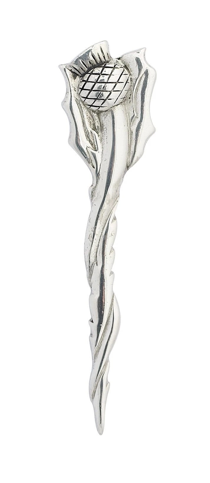 Contemporary Twisted Thistle Kilt Pin (KP34 CB) 3 Contemporary Twisted Thistle Kilt Pin (KP34 CB)