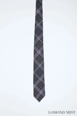 Exclusive Mist Tartan Tie -Scottish Clothing Store LOMOND TIE