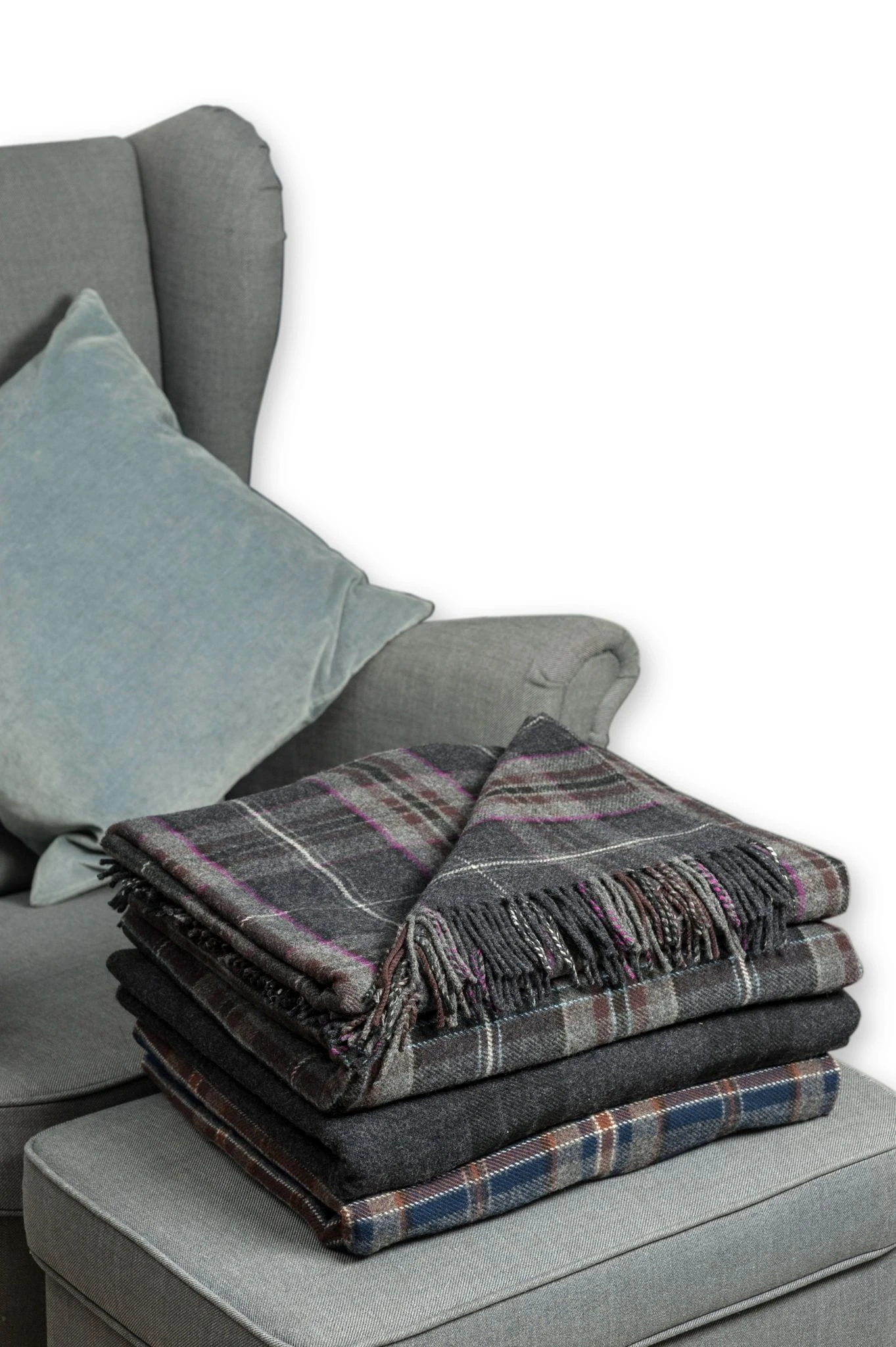 MacGregor And MacDuff Exclusive Mist Range Tartan Blankets 3 MacGregor And MacDuff Exclusive Mist Range Tartan Blankets