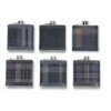 Mist Tartan Hip Flask 1 Mist Tartan Hip Flask -Scottish Clothing Store Mist Hip Flasks