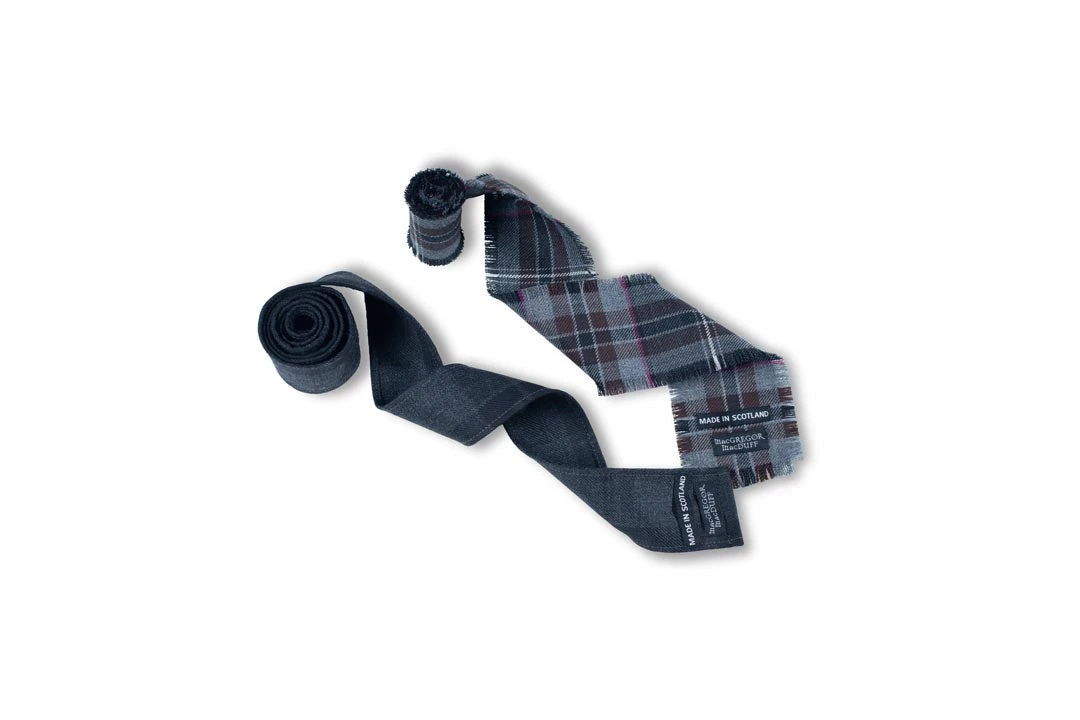 MacGregor And MacDuff Exclusive Mist Tartan Handfasting Ribbons 3 MacGregor And MacDuff Exclusive Mist Tartan Handfasting Ribbons