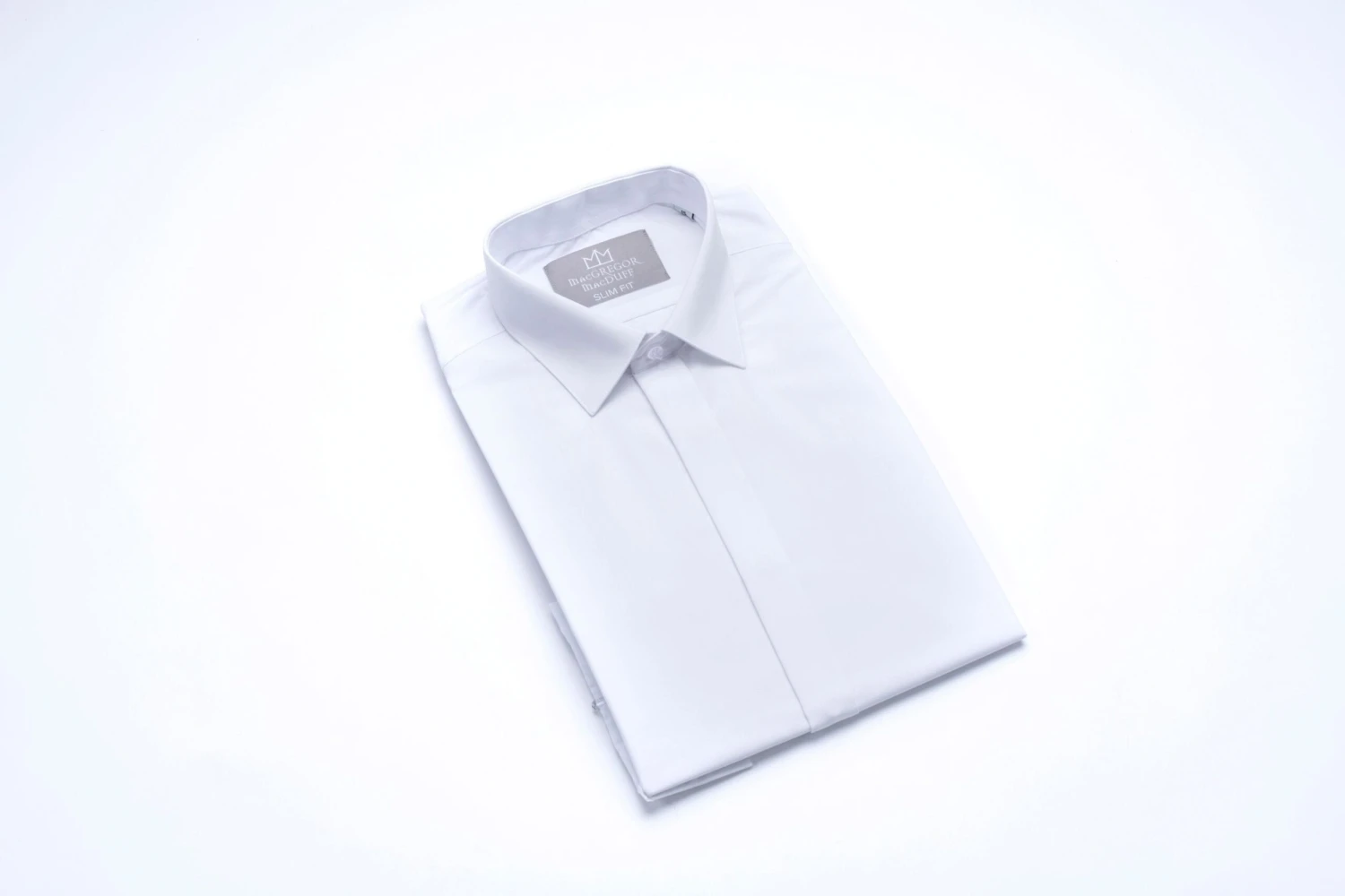 White Normal Collar Shirt - Single Cuff 3 White Normal Collar Shirt - Single Cuff