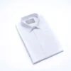 White Slim Fit Normal Collar Shirt - Single Cuff 2 White Slim Fit Normal Collar Shirt - Single Cuff -Scottish Clothing Store Normal Collar Shirt 1