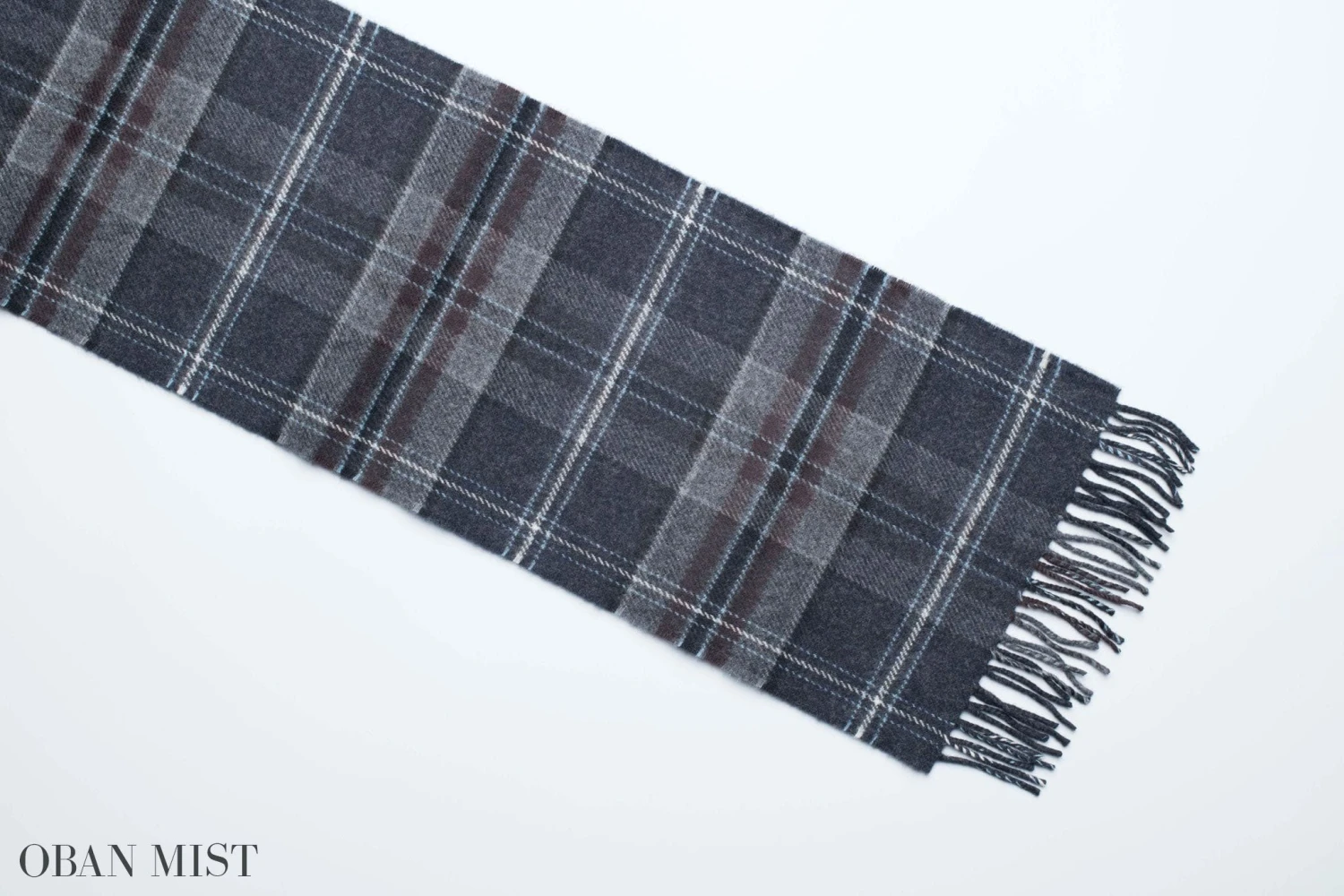 Exclusive Mist Range Lambswool Tartan Scarf 9 Exclusive Mist Range Lambswool Tartan Scarf - Image 7