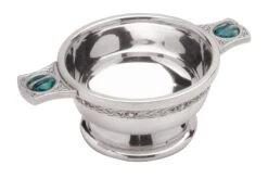 Celtic Heathergem Design 3" Quaich (QA3H CB)