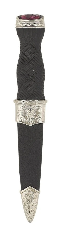 Replica Thistle With Stone Sgian Dubh (SD25 CB)