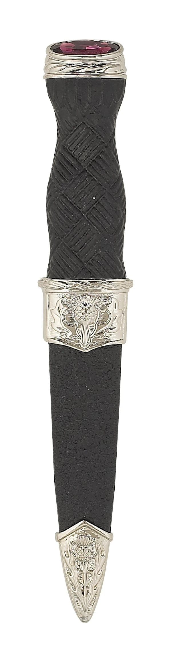 Replica Thistle With Stone Sgian Dubh (SD25 CB) 3 Replica Thistle With Stone Sgian Dubh (SD25 CB)