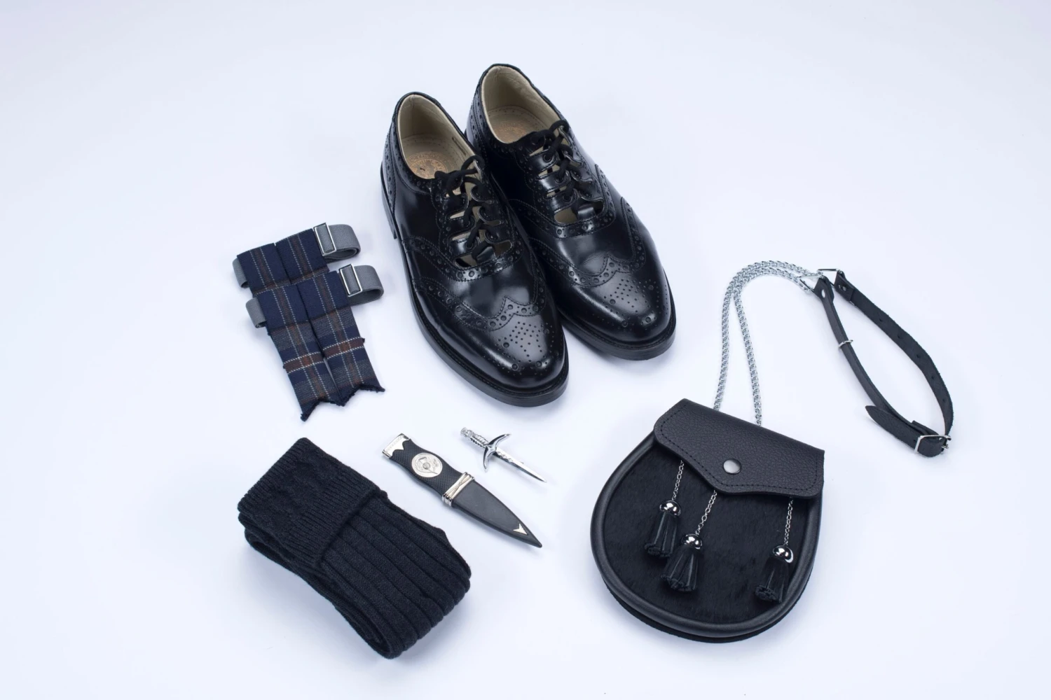 Arran Navy Tweed Kilt Outfit 10 Arran Navy Tweed Kilt Outfit - Image 8