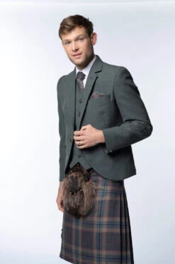 Tarbert Tweed Kilt Jacket And Waistcoat